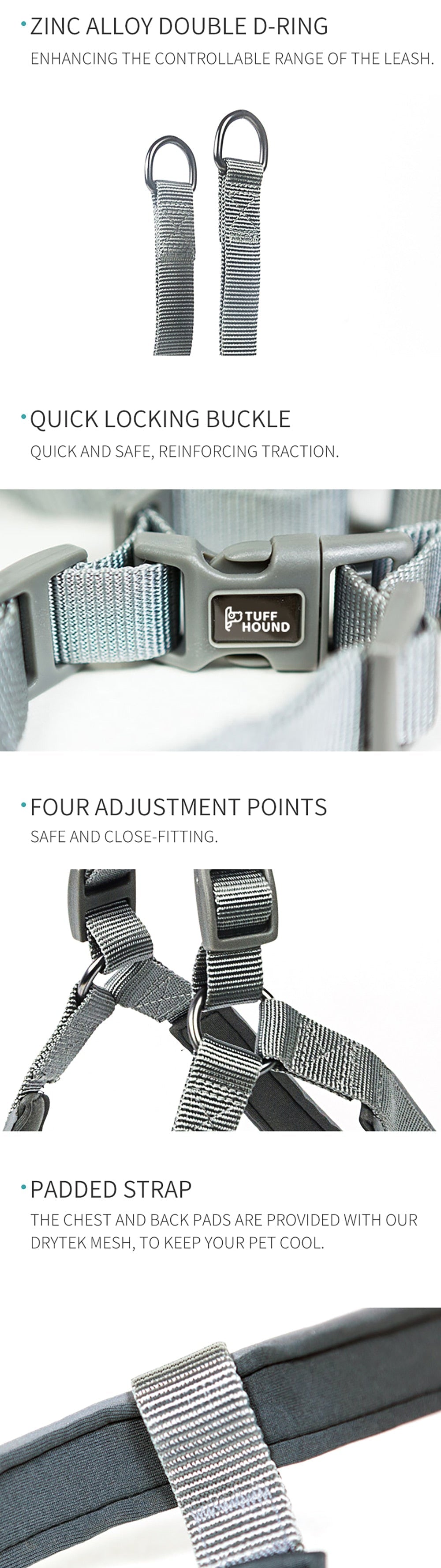 Durable Dog Protective Harness
