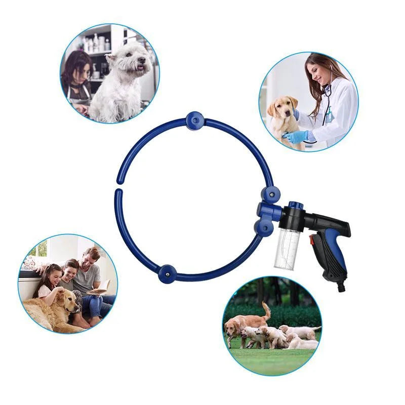 360° Pet Dog Bathing Shower Sprayer