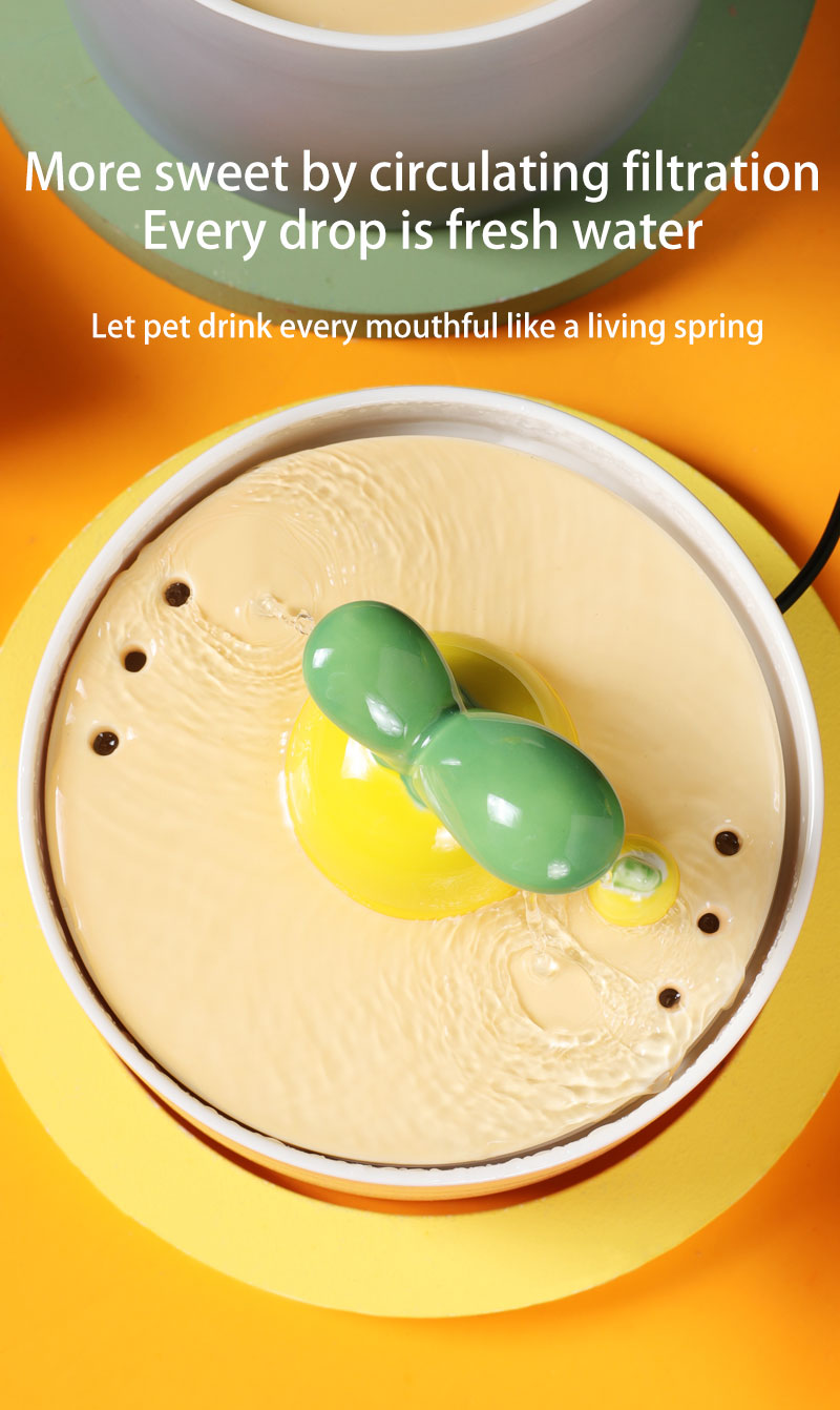 Ceramic Pet Drinking Water Fountain