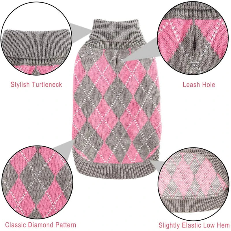 Turtleneck Winter Warm Dog Sweater