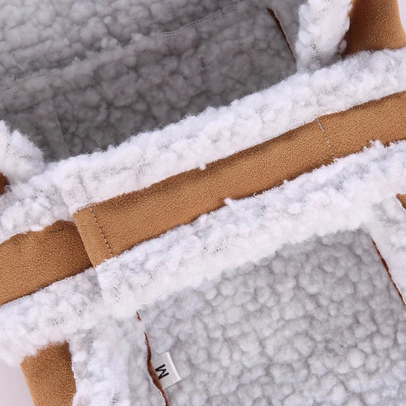 Lightweight Warm Fleece Dog Coat