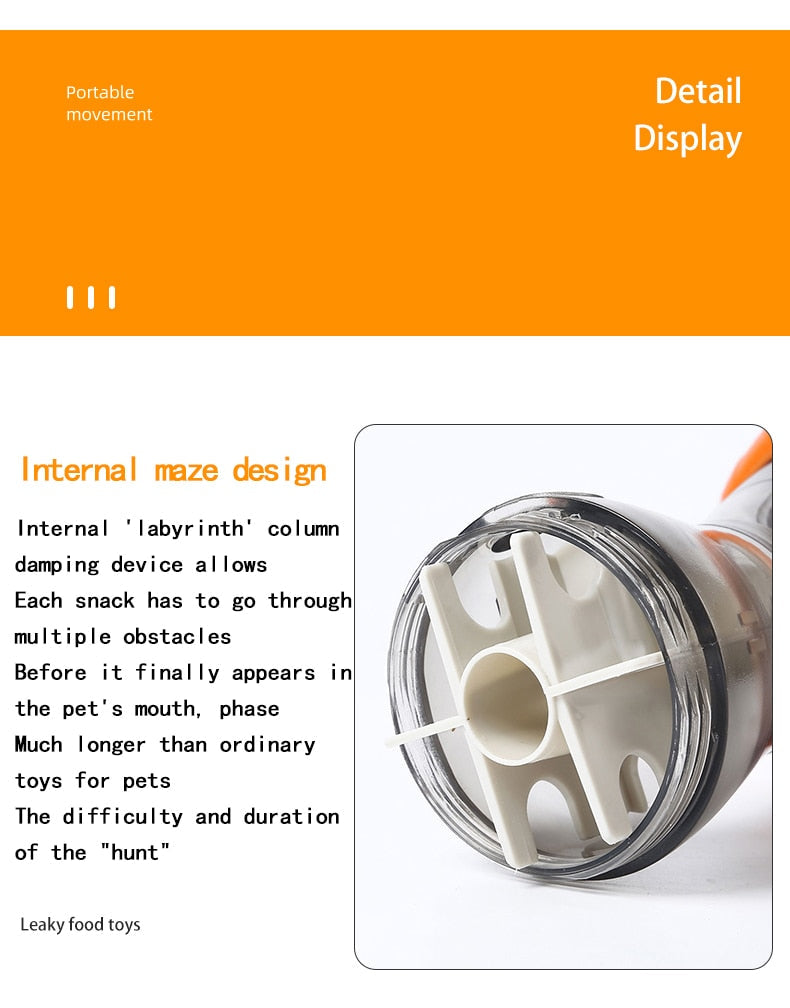 Interactive Dumbbell Dog IQ Toys