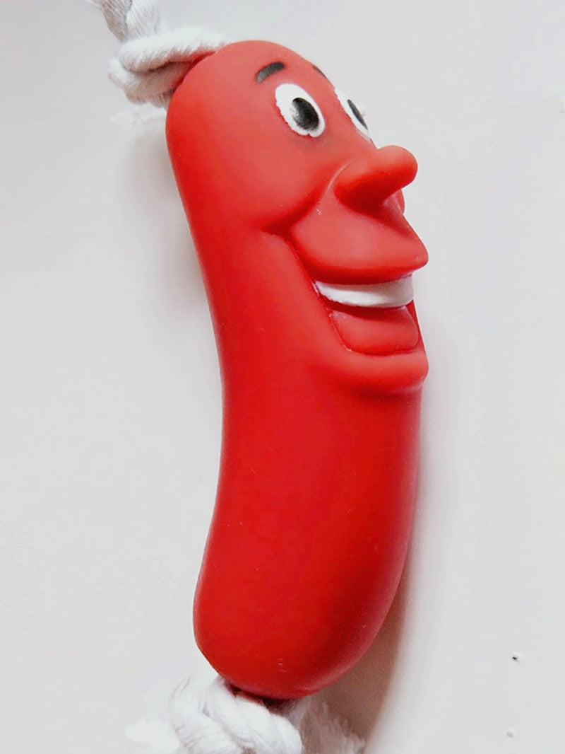 Funny Sausage Squeaky Toys