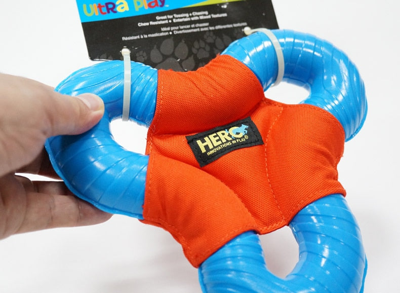 Dog Squeaky Triangle Toy Darts
