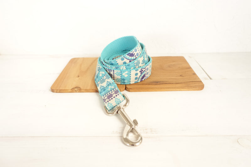 THE FOLK BLUE Dog Collar