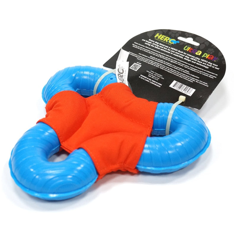 Dog Squeaky Triangle Toy Darts