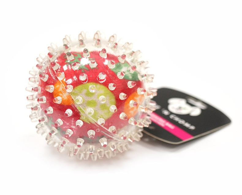 Dog Toys Springy Soft Ball