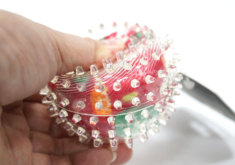 Dog Toys Springy Soft Ball