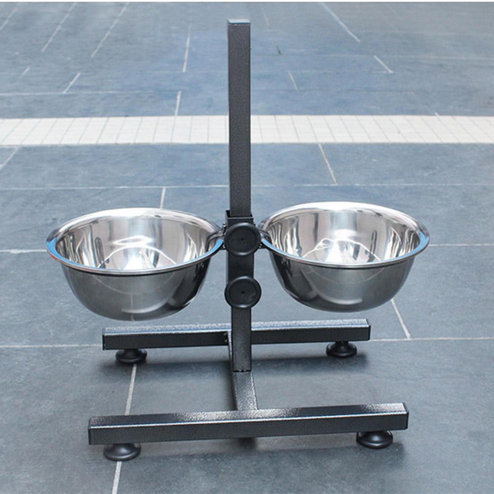 Height Adjustable Double Dog Bowls