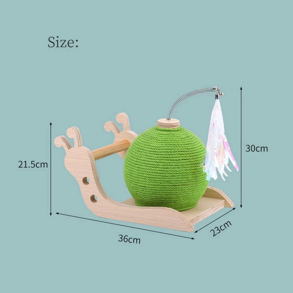 Wear-resistant Woven Sisal Cat Scratch Ball