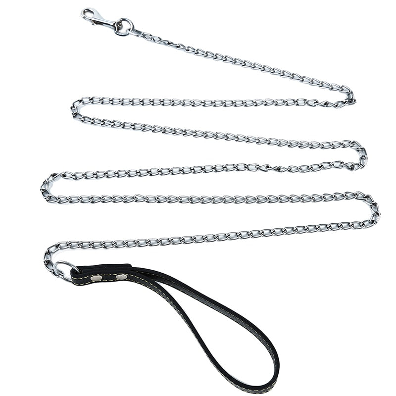 Bite Proof Heavy Duty Chain Dog Leash