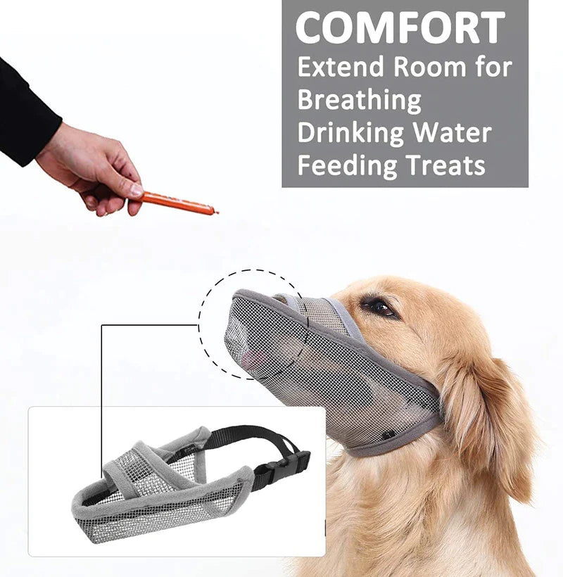 Breathable Nylon Dog Muzzle