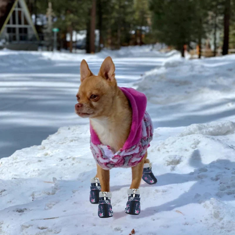 Winter Comfortable Warm Dog Shoes