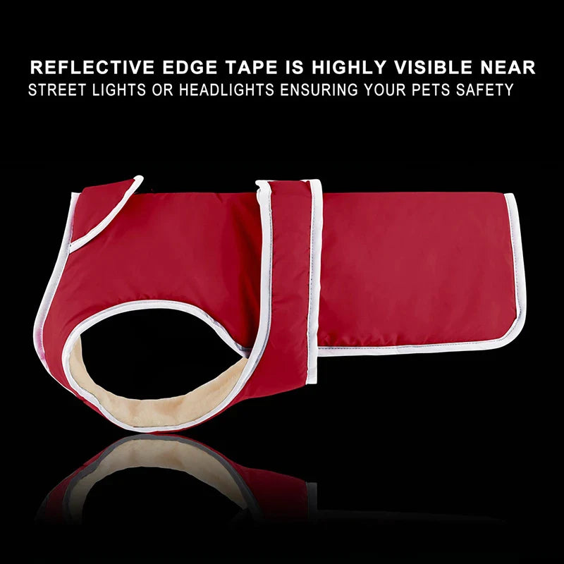 Reflective Warm Dog Fleece Jacket