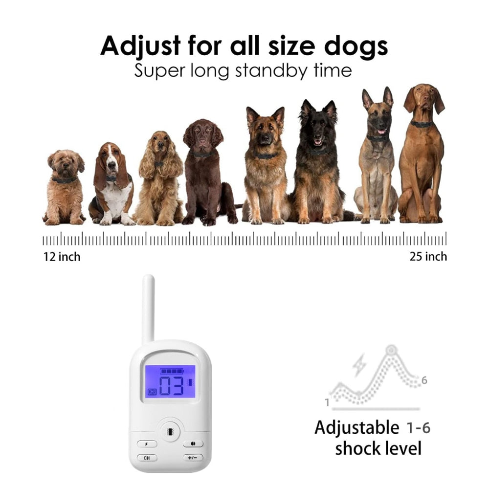 500m Rechargeable Dog Training Collar