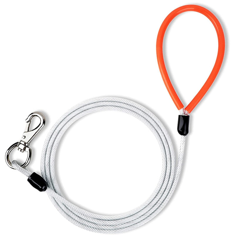 Bite Resistant Steel Wire Dog Leash