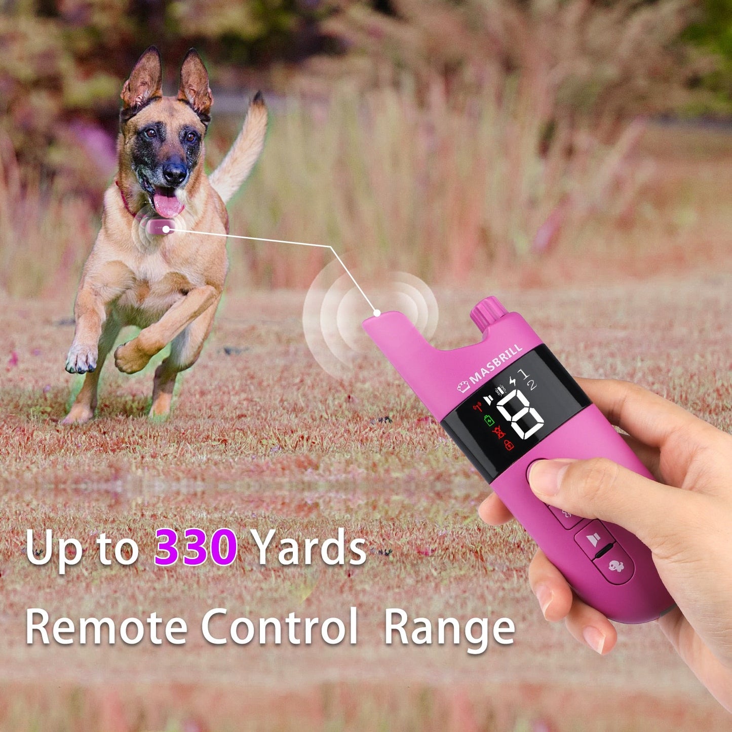 800M Remote Control Dog Training Collar