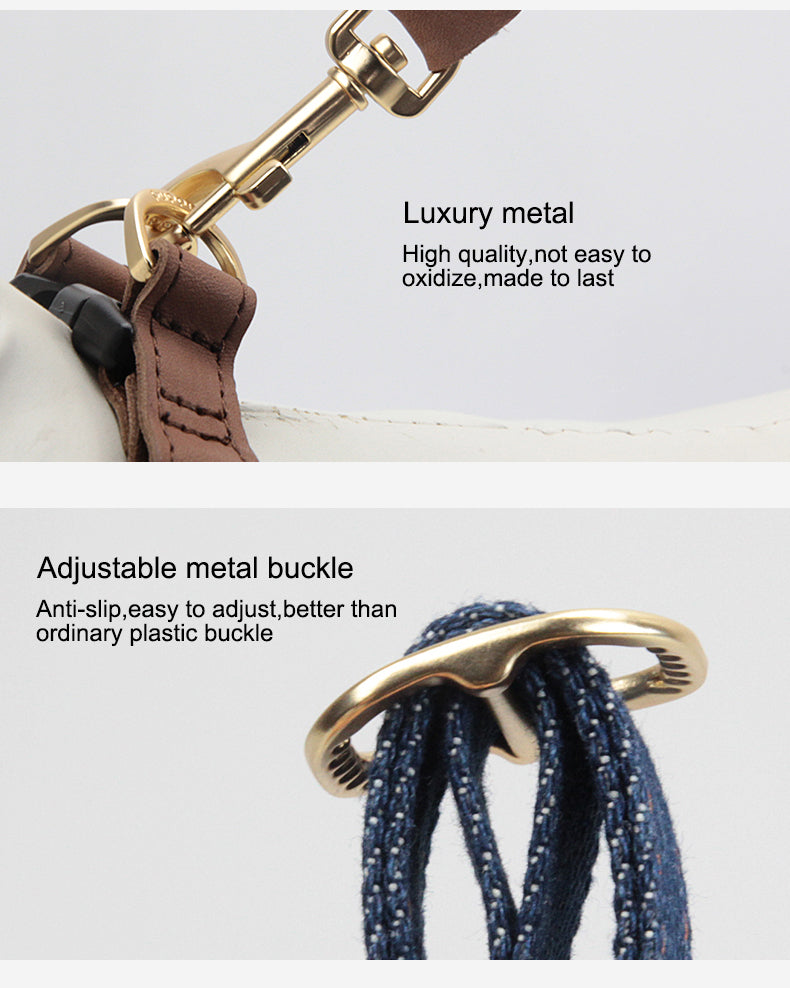 Fashion Denim Dog Vest Harness