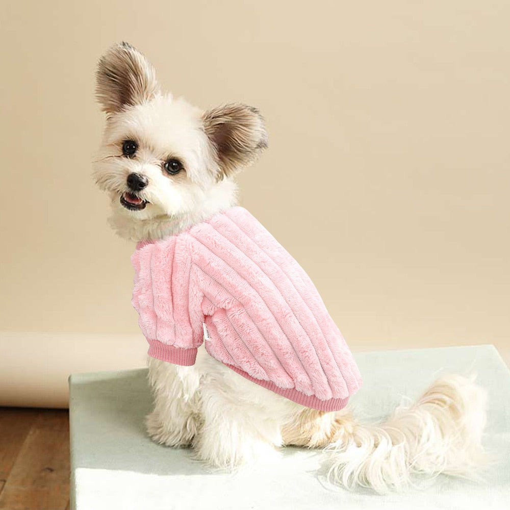 Cute Dog Soft Winter Clothes