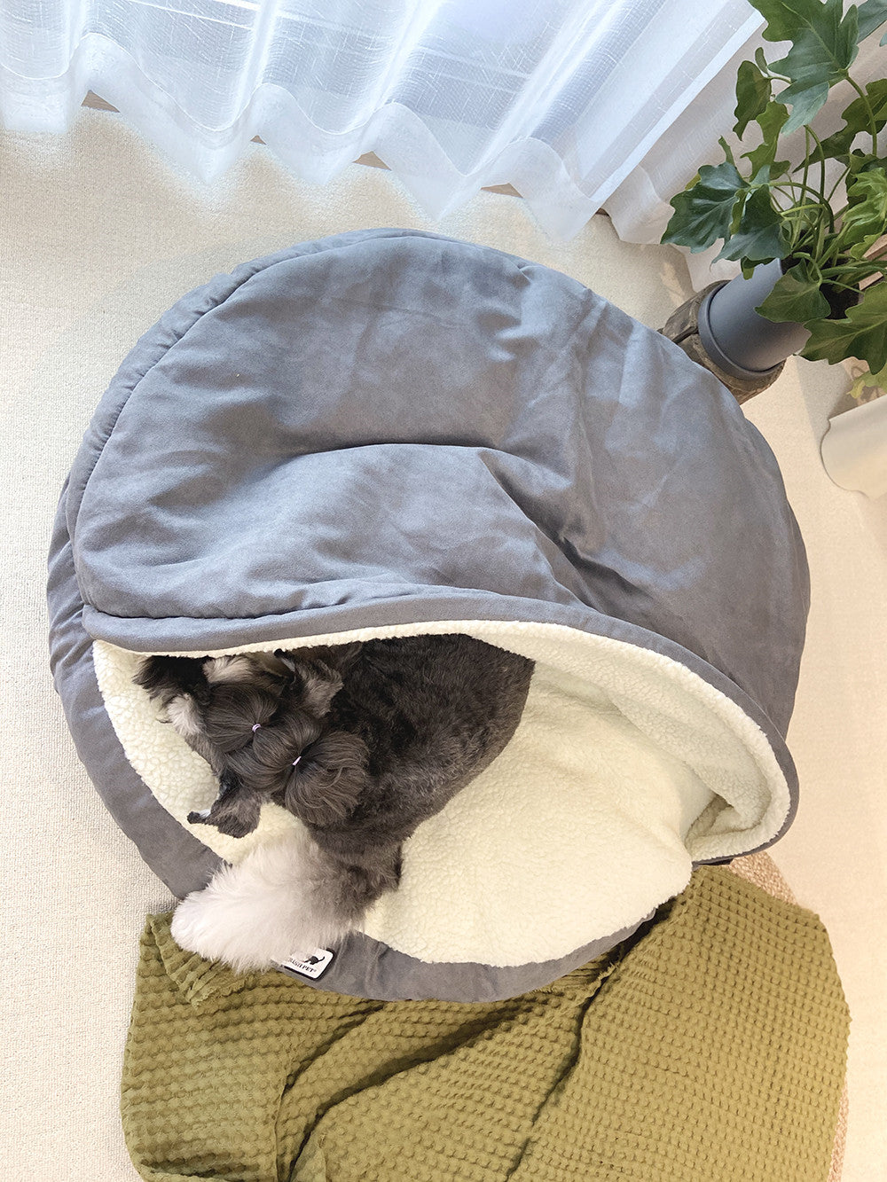 Luxury Lamb Wool Pet Bed