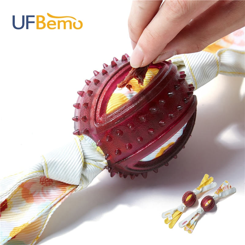 Interactive Rubber Dog Chewy Bite Toys