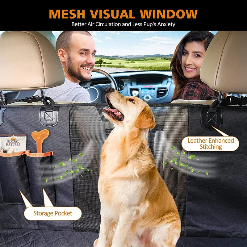 Waterproof Dog Car Zipper Seat Cover