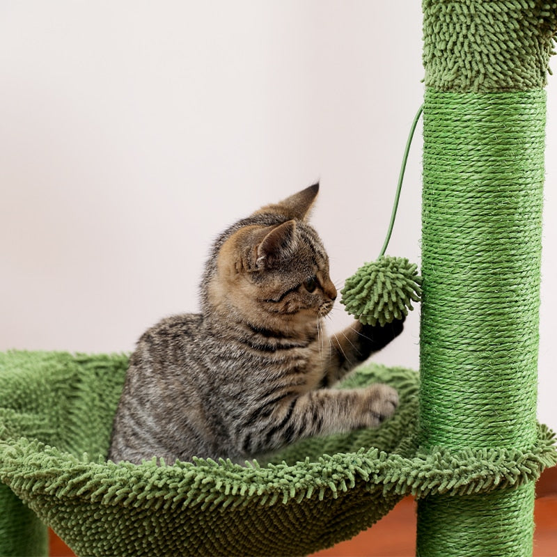 Cactus Cat Sisal Rope Scratching Post