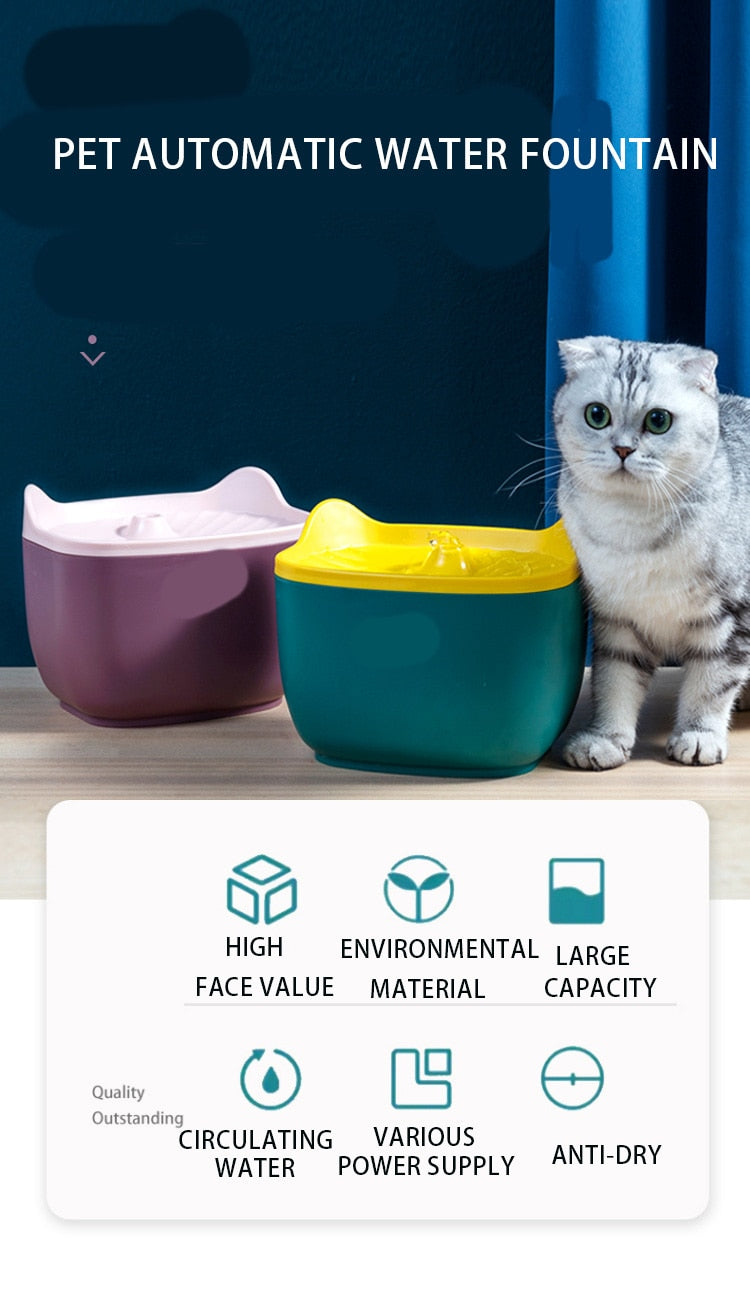 Automatic Smart Pets Electric Fountain