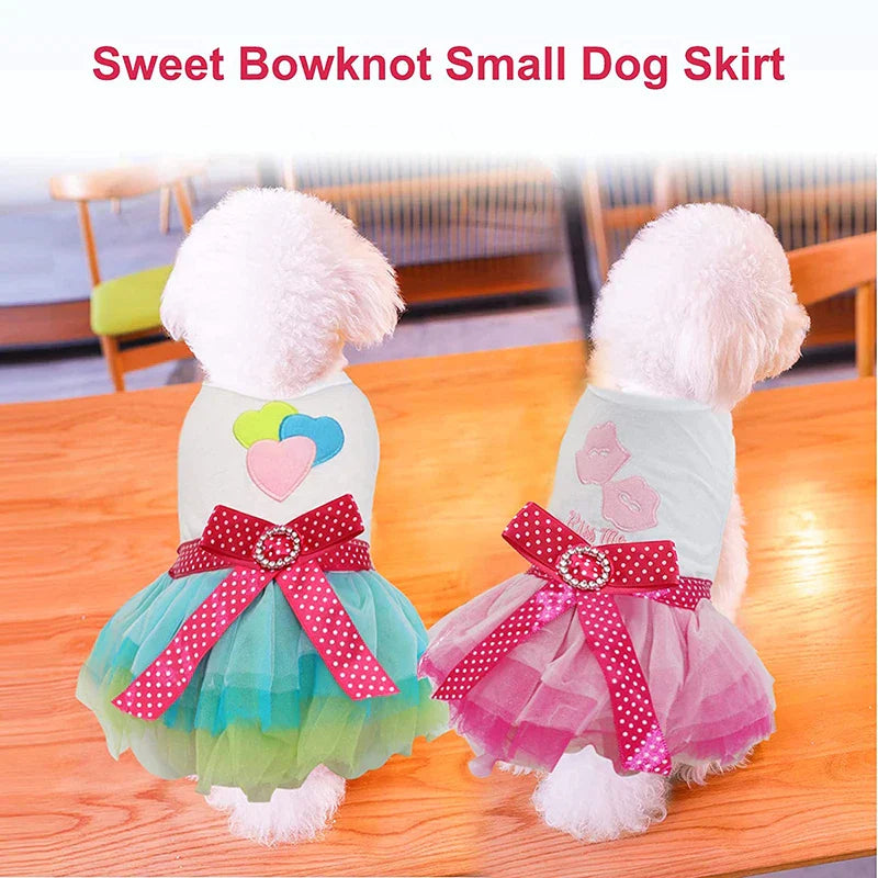 Cute Fashion Printed Dog Dress
