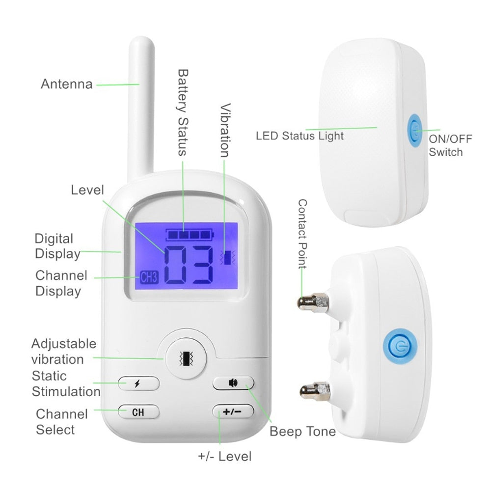 500m Rechargeable Dog Training Collar