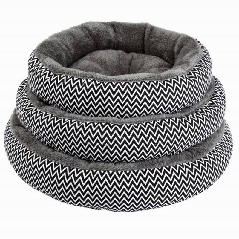 Classic Flannelette Warm Dog Bed