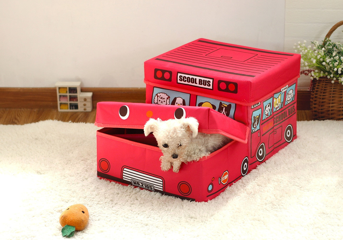 Foldable Dog 2 Steps Ramp