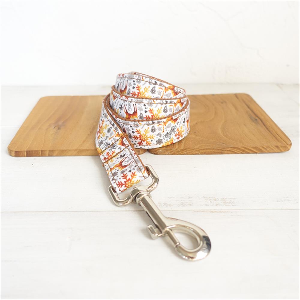 Christmas STAR SNOW Dog Collar