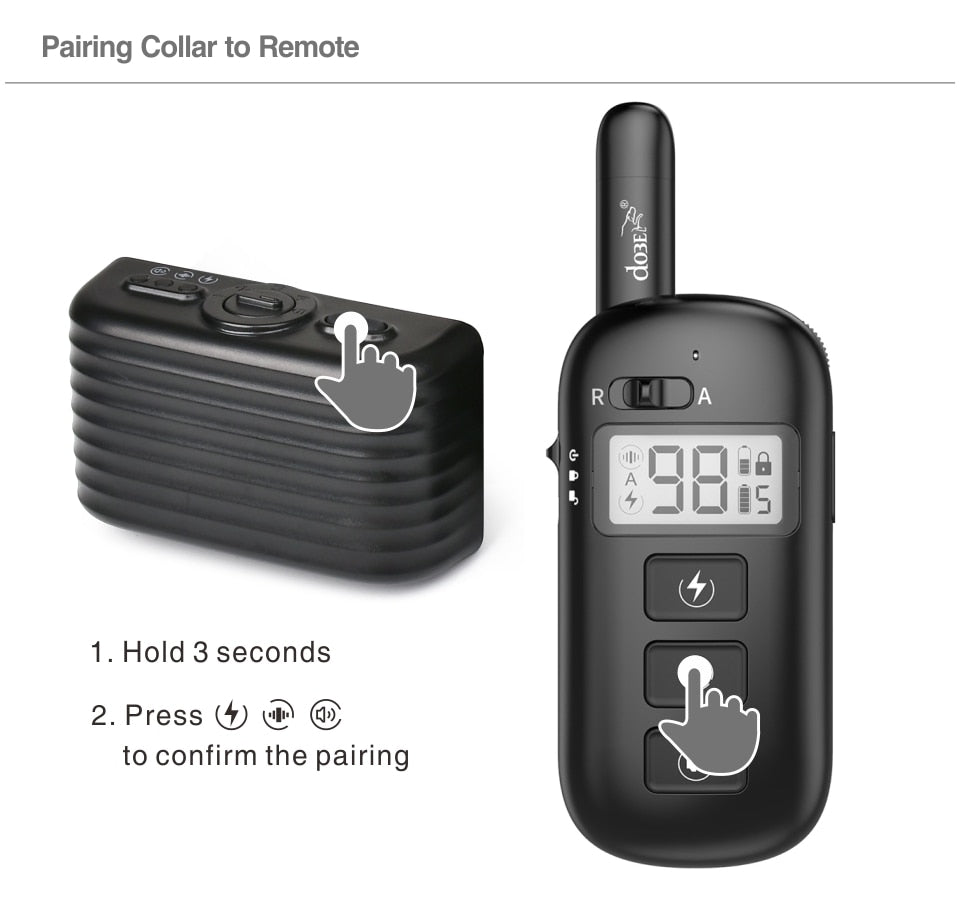 600m Remote Dog Training Bark Collar