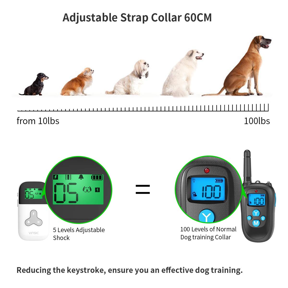 300m Remote Control Mini Dog Bark Collar
