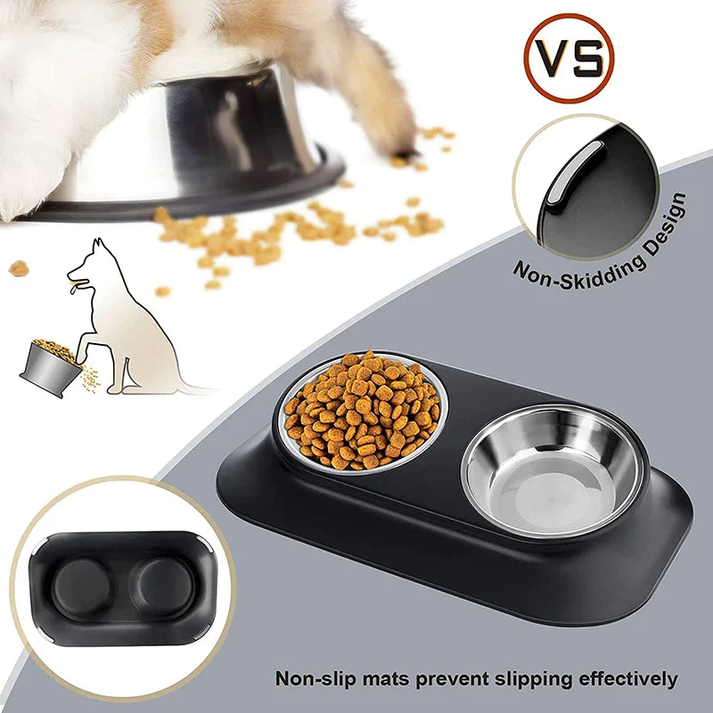 15 Degree Tilt Raised Dog FoodBowl