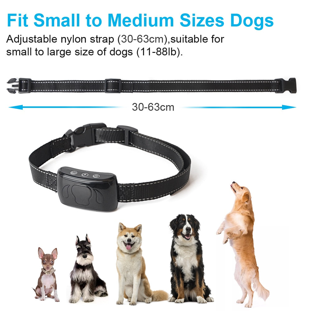 Dog Anti Bark Collar With Beeps Vibration