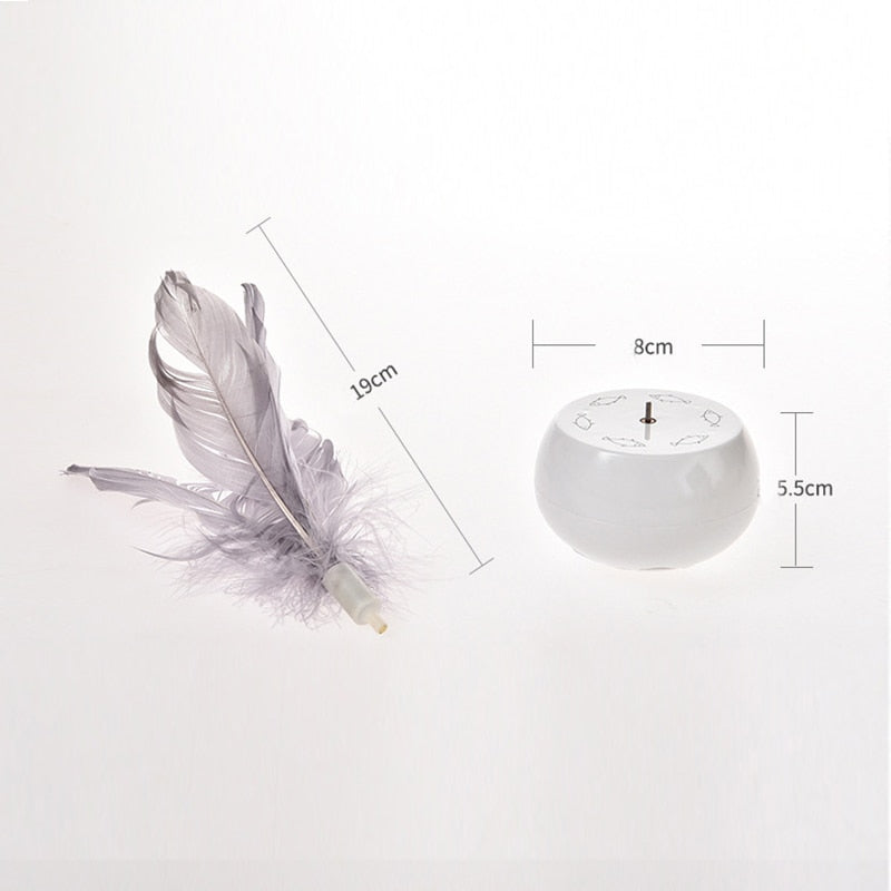 Automatic Cat Feather Ball Toys