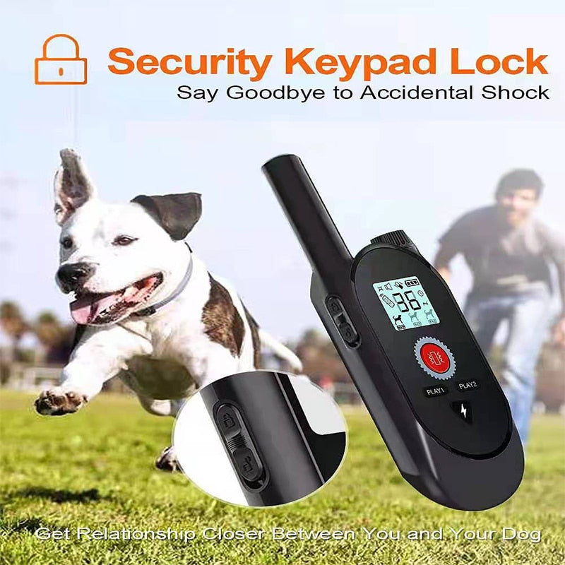 Walkie Talkie Rechargeable Dog Training Collars
