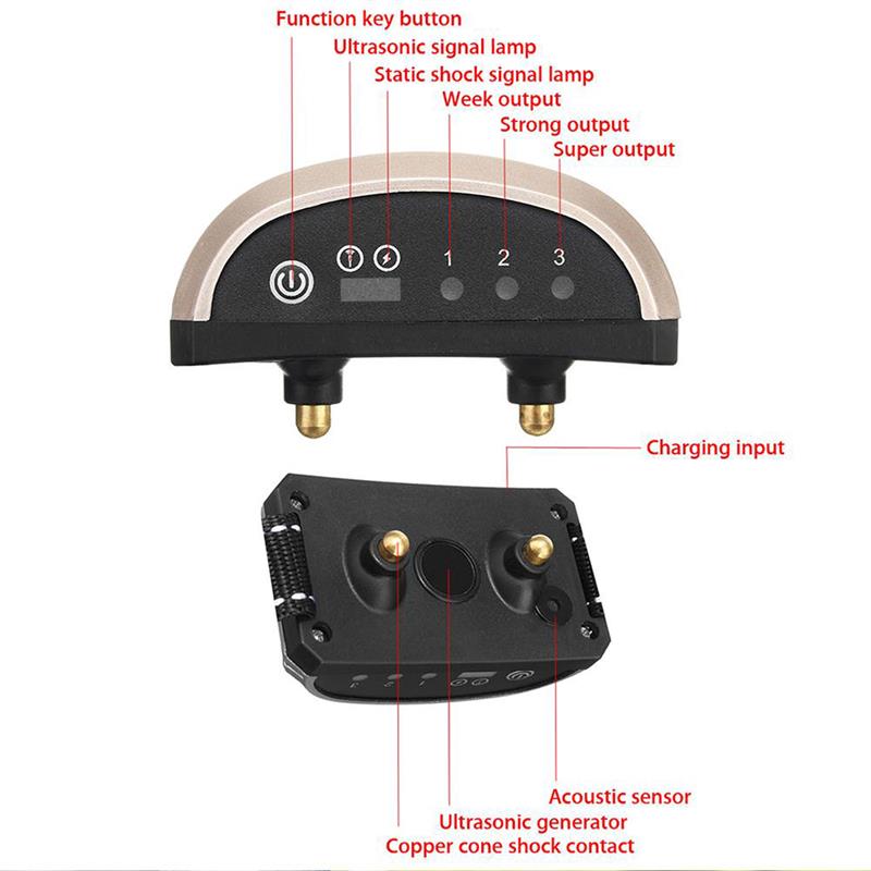 Pet Dog Anti Barking Device Collar