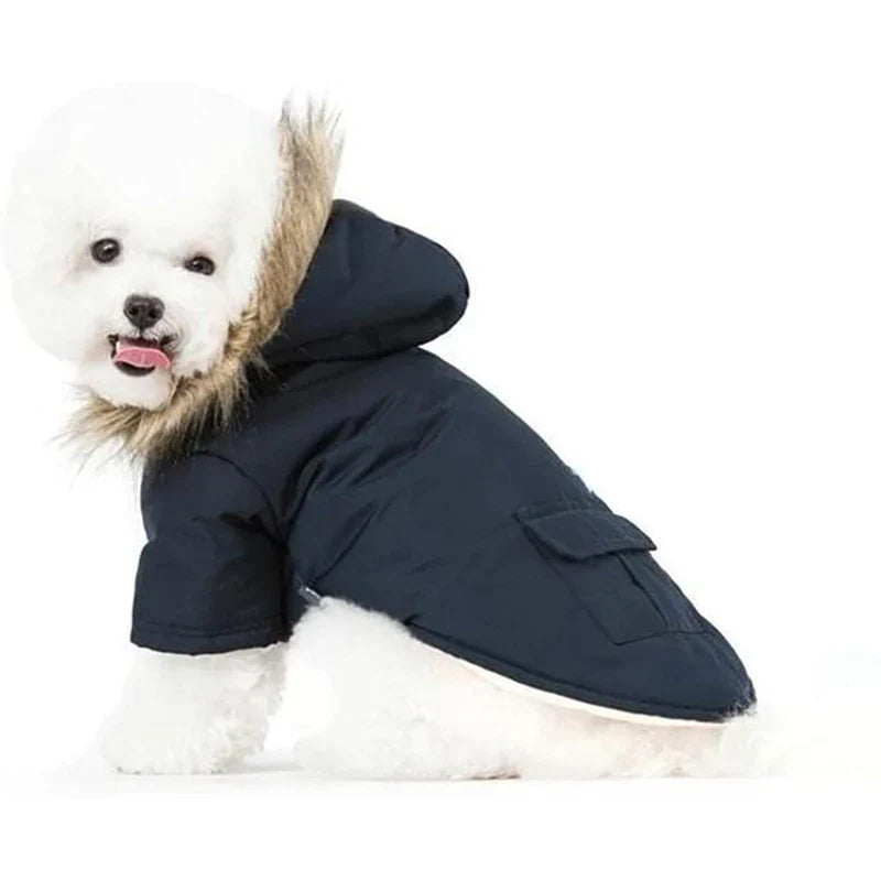 Cold Weather Hoodie Dog Jacket