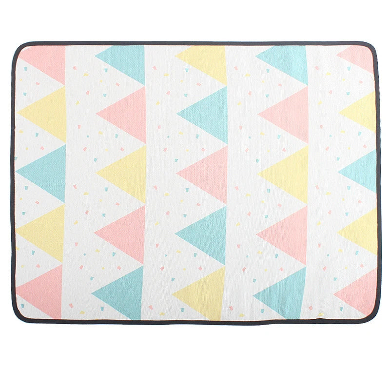 Fashion Summer Ice Silk Dog Mat