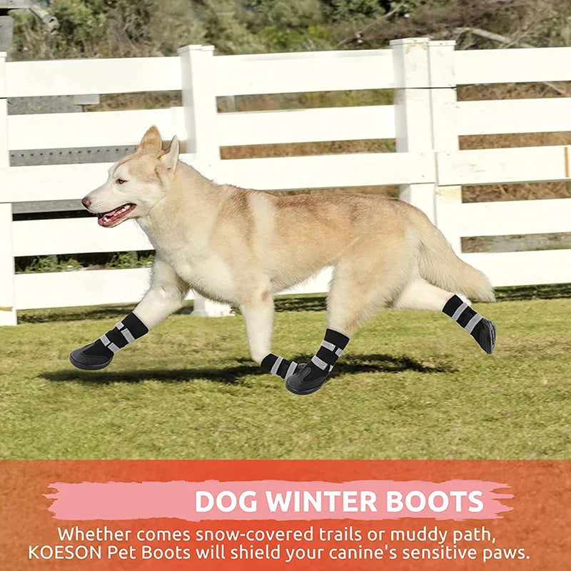 Waterproof Winter Dog Boots