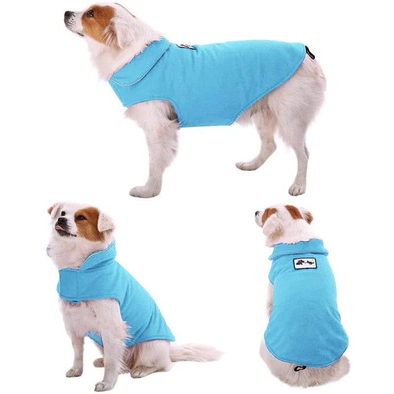 Windproof Warm Fleece Dog Jackets