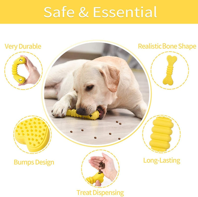 Bite Resistant Interactive Dog Chew Toy