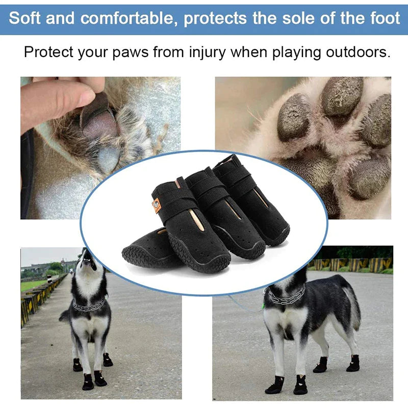 Non-slip Large Dog Boots