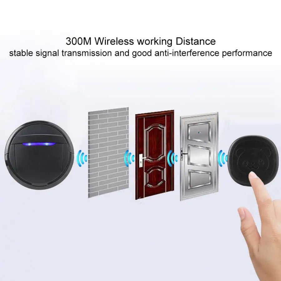 Wireless Touch Button Dog Door Bell