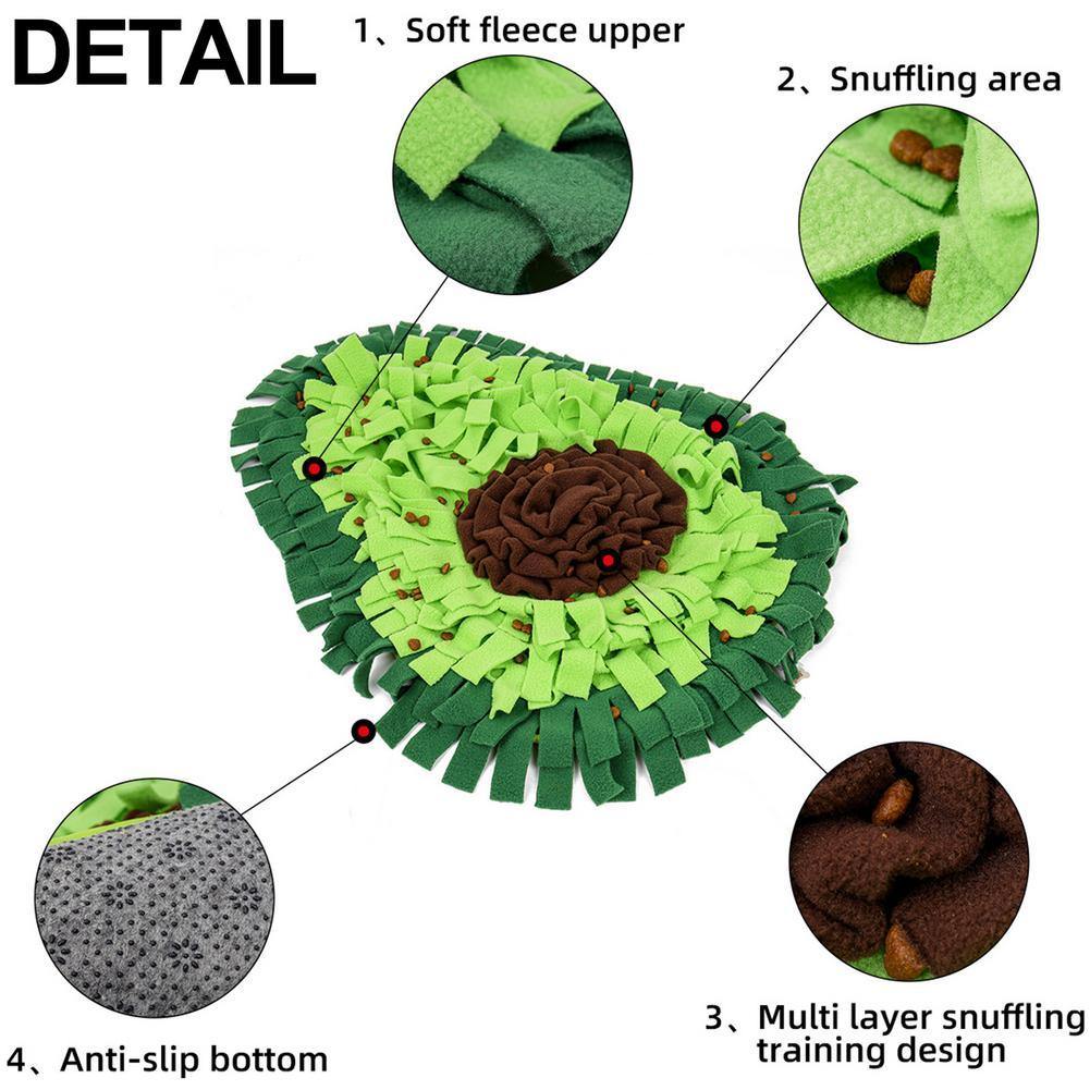 Avocado Fruit Fun Snuffle Mat - Bark ‘n’ Paws