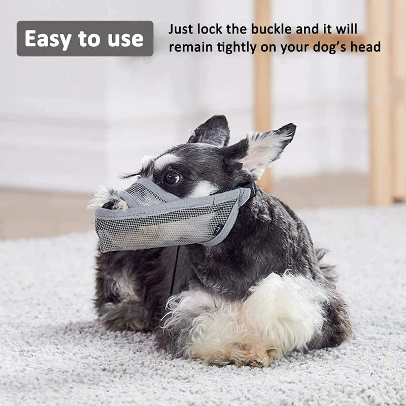 Breathable Nylon Dog Muzzle