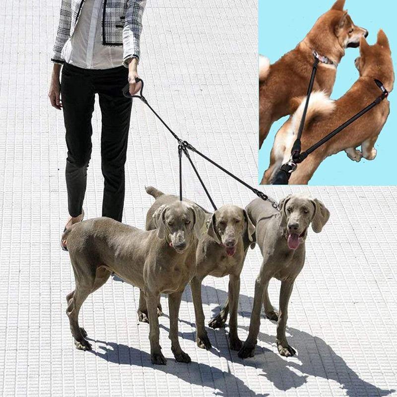 3 in 1 Heavy Duty Dual / Triple Dog Leash - Bark ‘n’ Paws